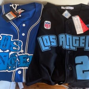2 los angeles white sox nippsy hussle negro league baseball jersey bundle b6 sm
